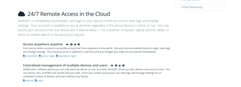 Remote Management and Accessibility